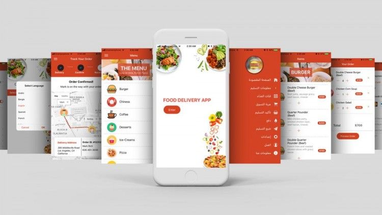 Food app development company