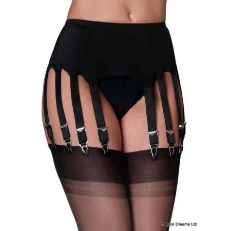 Plus size suspender belt