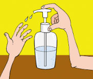 hand sanitizer