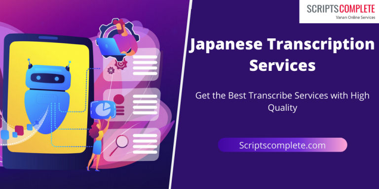 Japanese transcription services