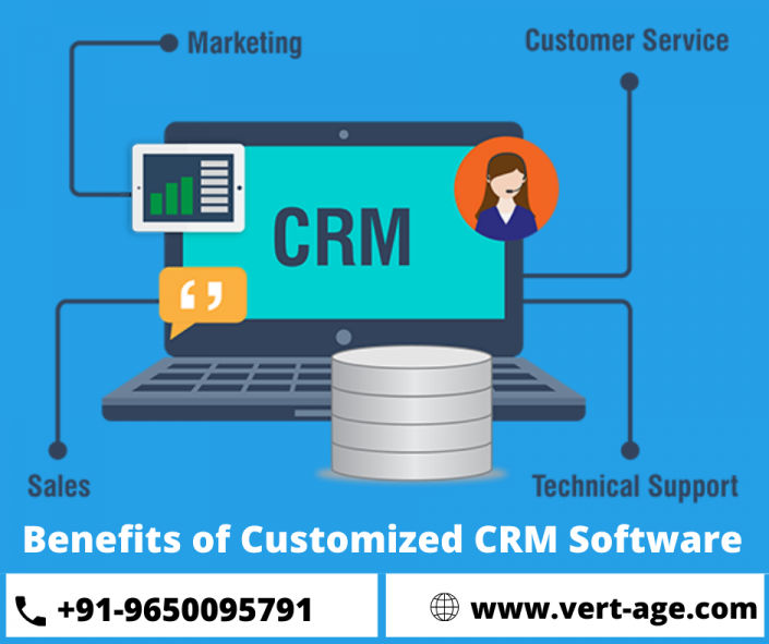 Benefits of building a customize CRM software.