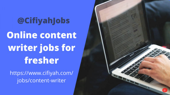 content writer jobs