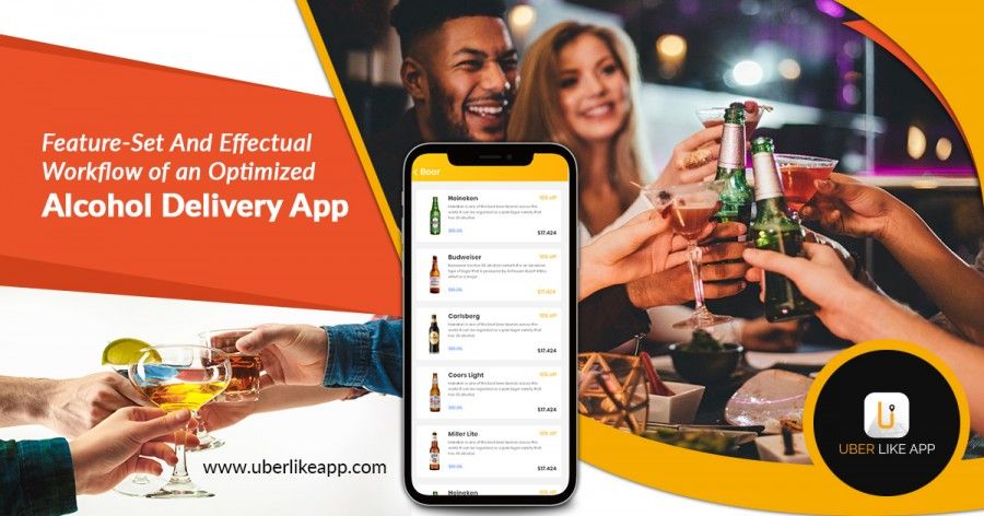 alcohol delivery app development