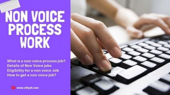 non voice job