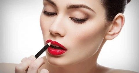 Why do women include eyeshadow and lipstick in the makeup?