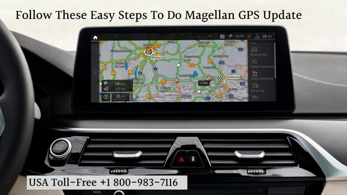 Magellan GPS Update