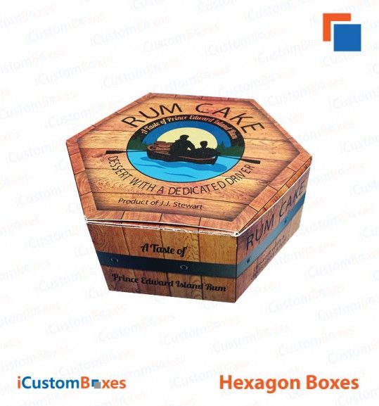 Hexagon Boxes, Hexagonal Boxes, Custom Hexagon Boxes, Hexagonal Boxes Wholesale, Custom Boxes