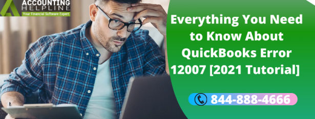 QuickBooks Error 12007