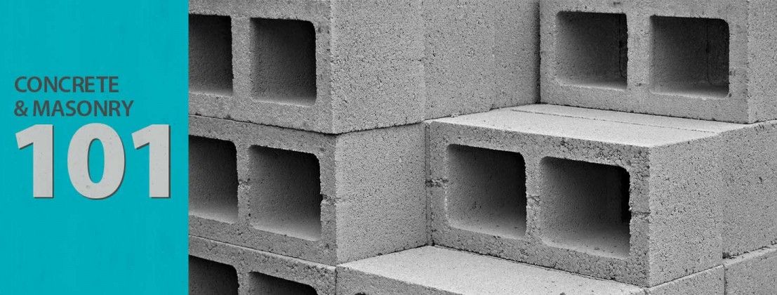 difference between masonry and concrete