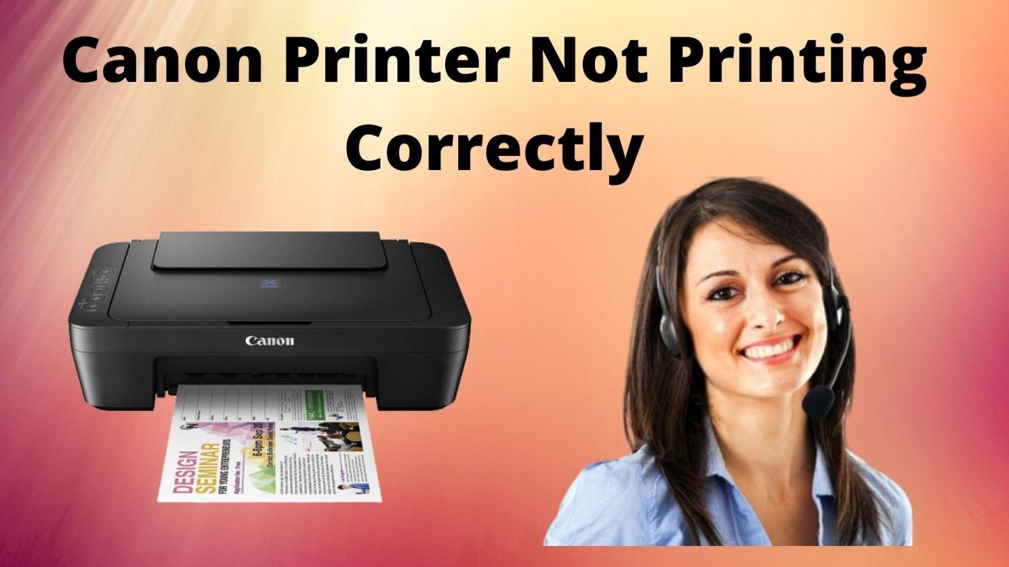 Canon Printer Not Printing Correctly