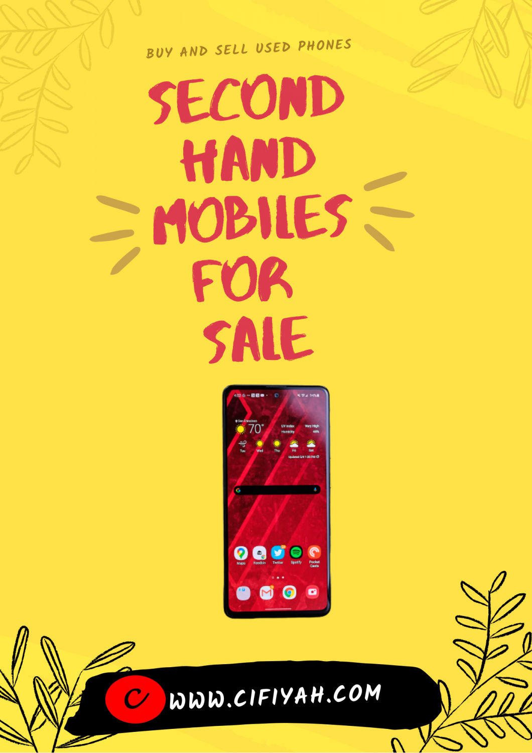 second hand mobiles for sale on cifiyah.com