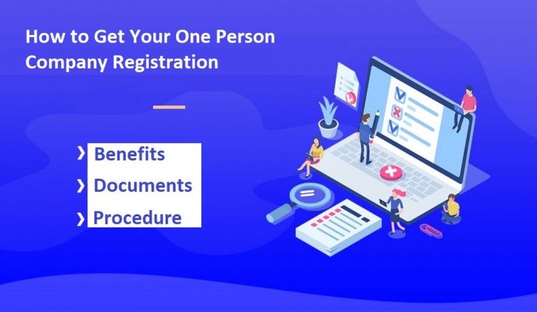 One Person Company Registration in India