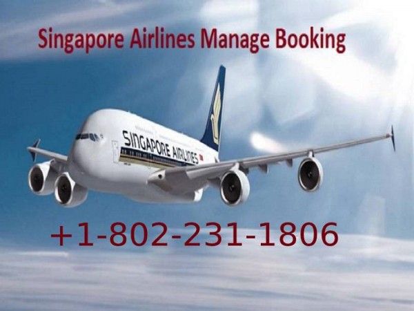 Singapore Airlines Manage Booking