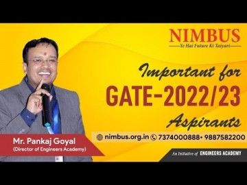 Online Classes for GATE Preparation 