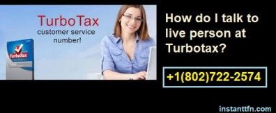 live person at Turbotax