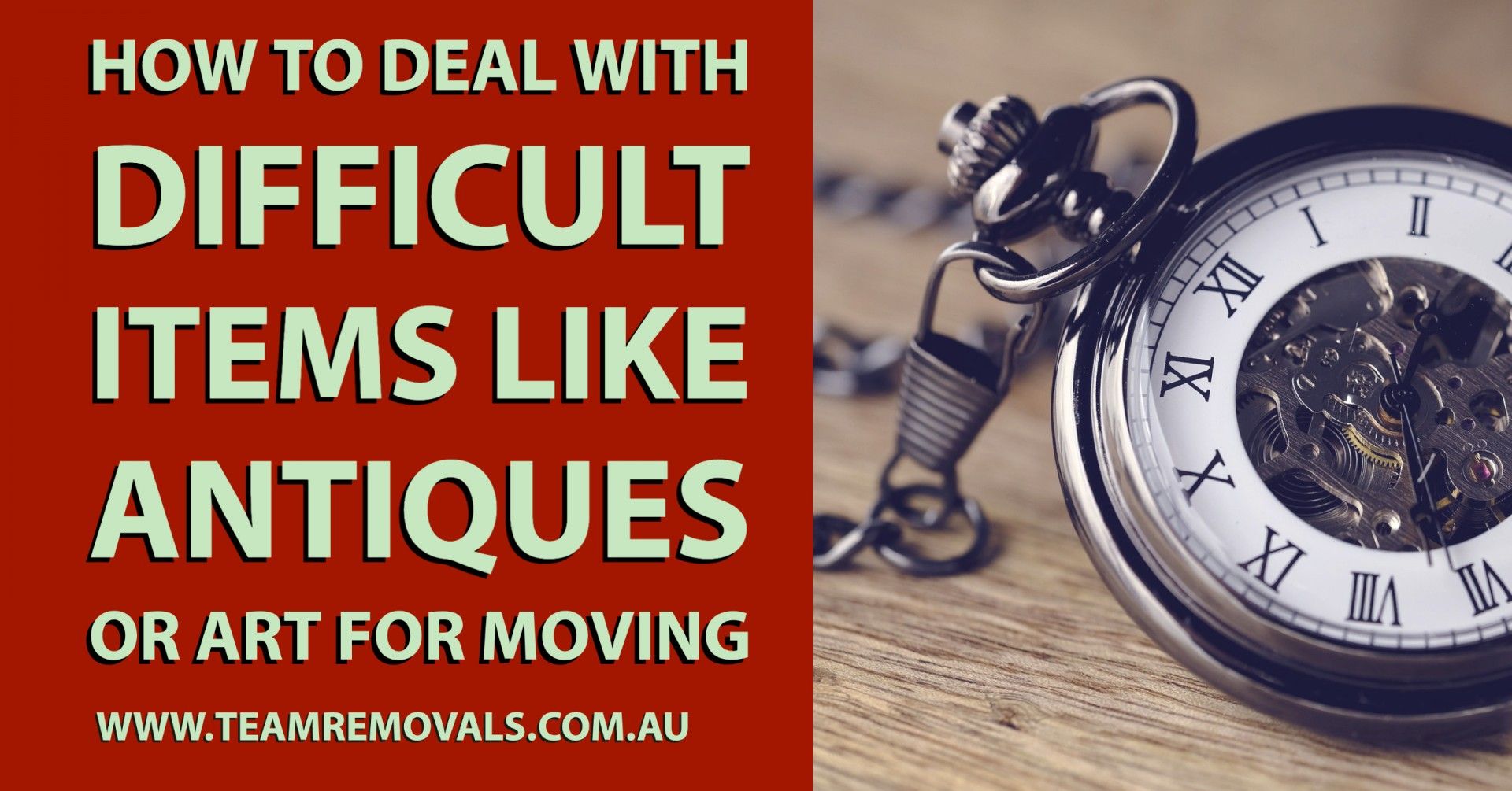 How to Deal With Difficult Items Like Antiques Or Art For Moving