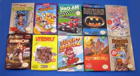 games boxes