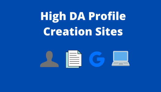 profile creation sites 2021