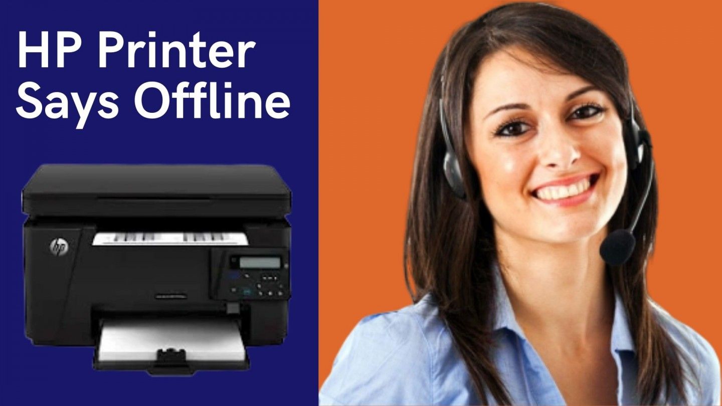 HP Printer Says Offline