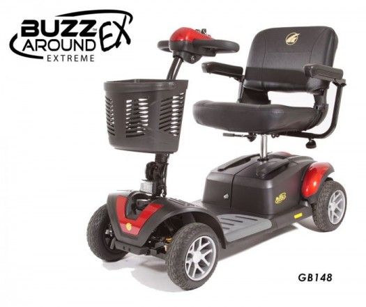 Buzzaround EX 4 wheel travel scooter 