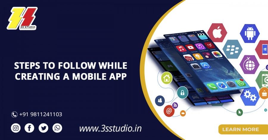 Steps to follow while Creating a Mobile App