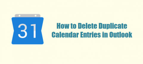  Duplicate Calendar Entries In Outlook