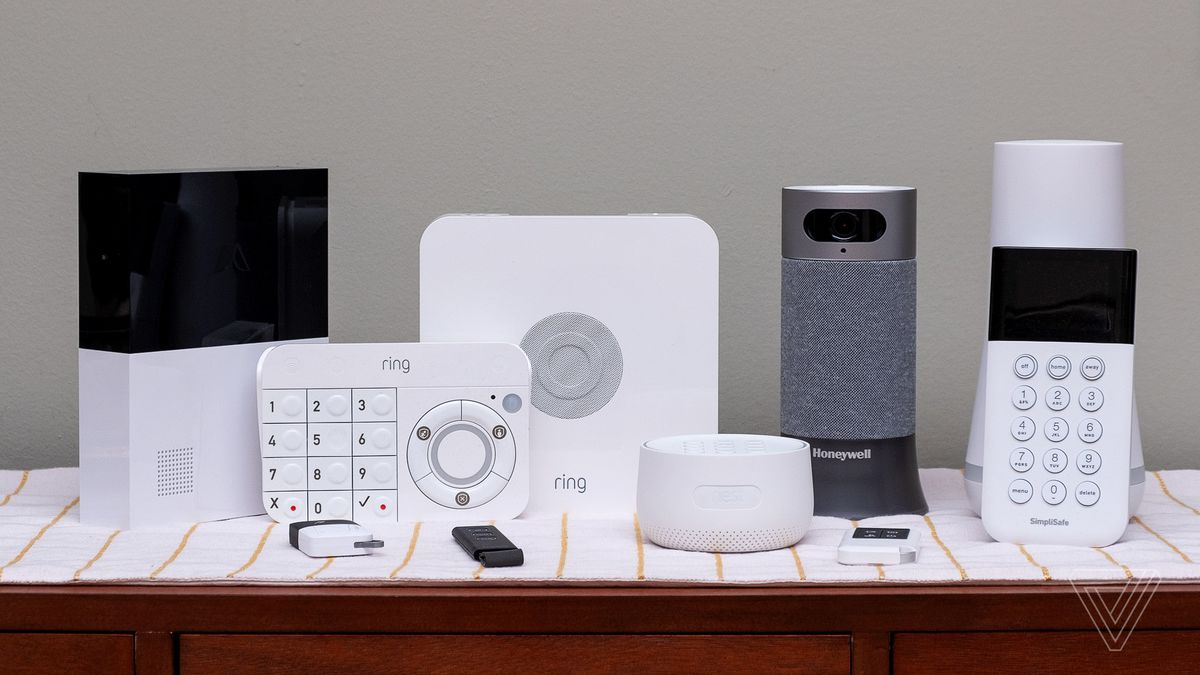 What are the benefits of the wireless home alarm system?>