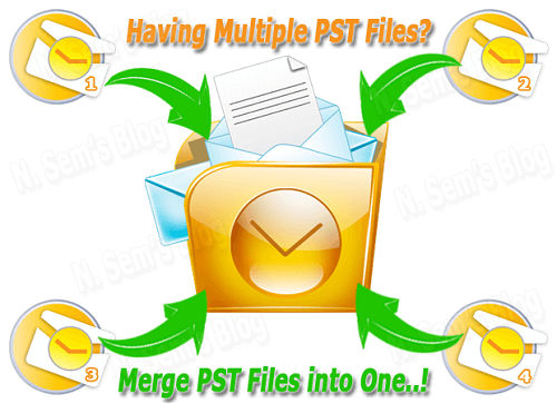 How To Merge Multiple PST Files into Single One?>