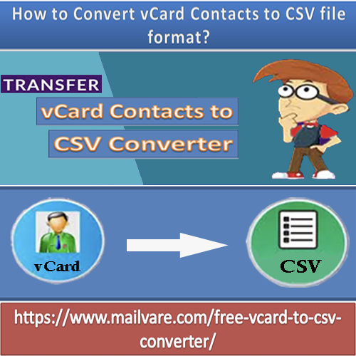 Laden Sie die kostenlose vCard zu CSV Konverter herunter, um VCF-Dateikontakte in MS Excel zu konvertieren>