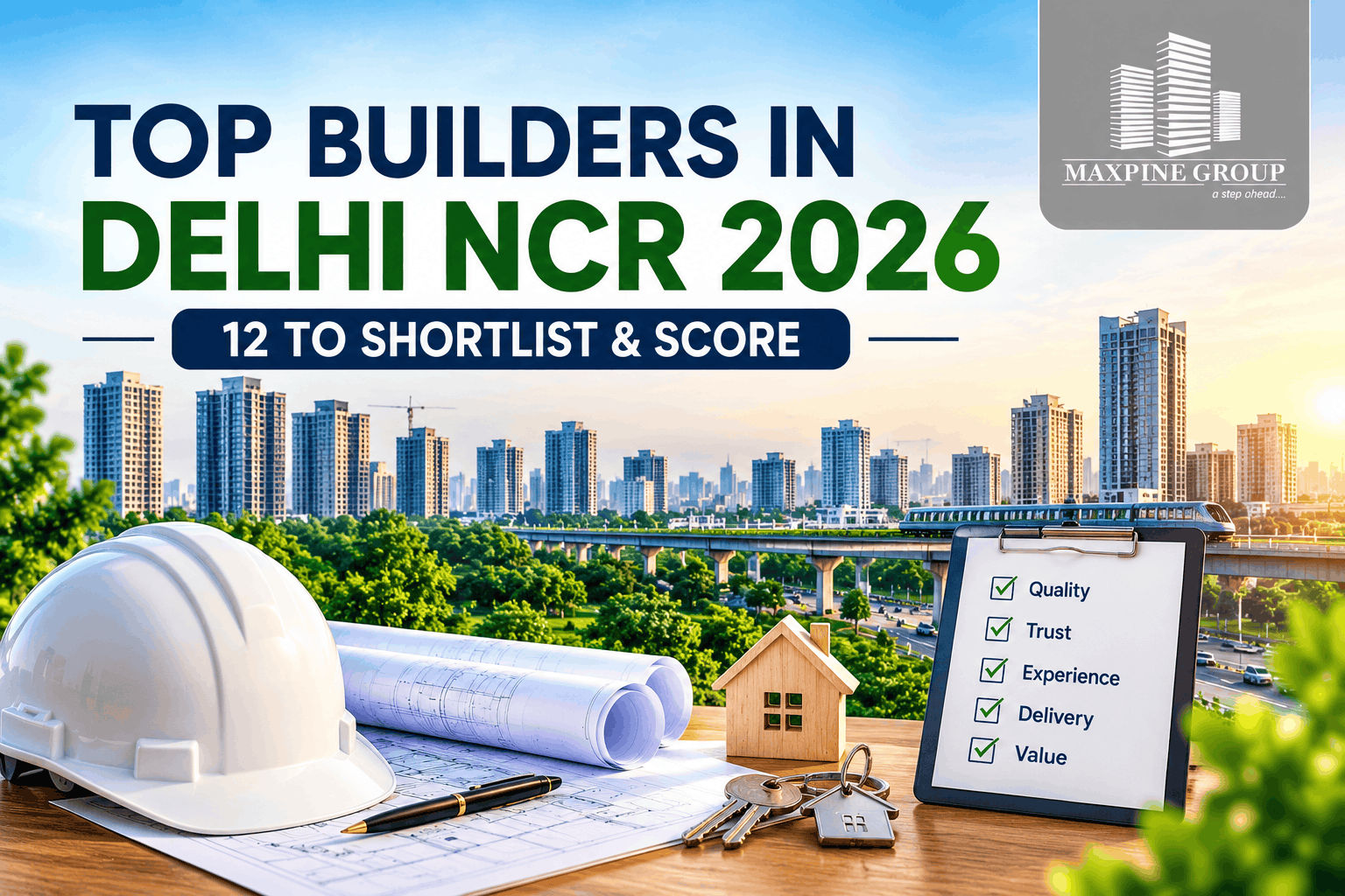 Top Builders in Delhi NCR 2026: 12 Developers to Shortlist and How to Score Each One