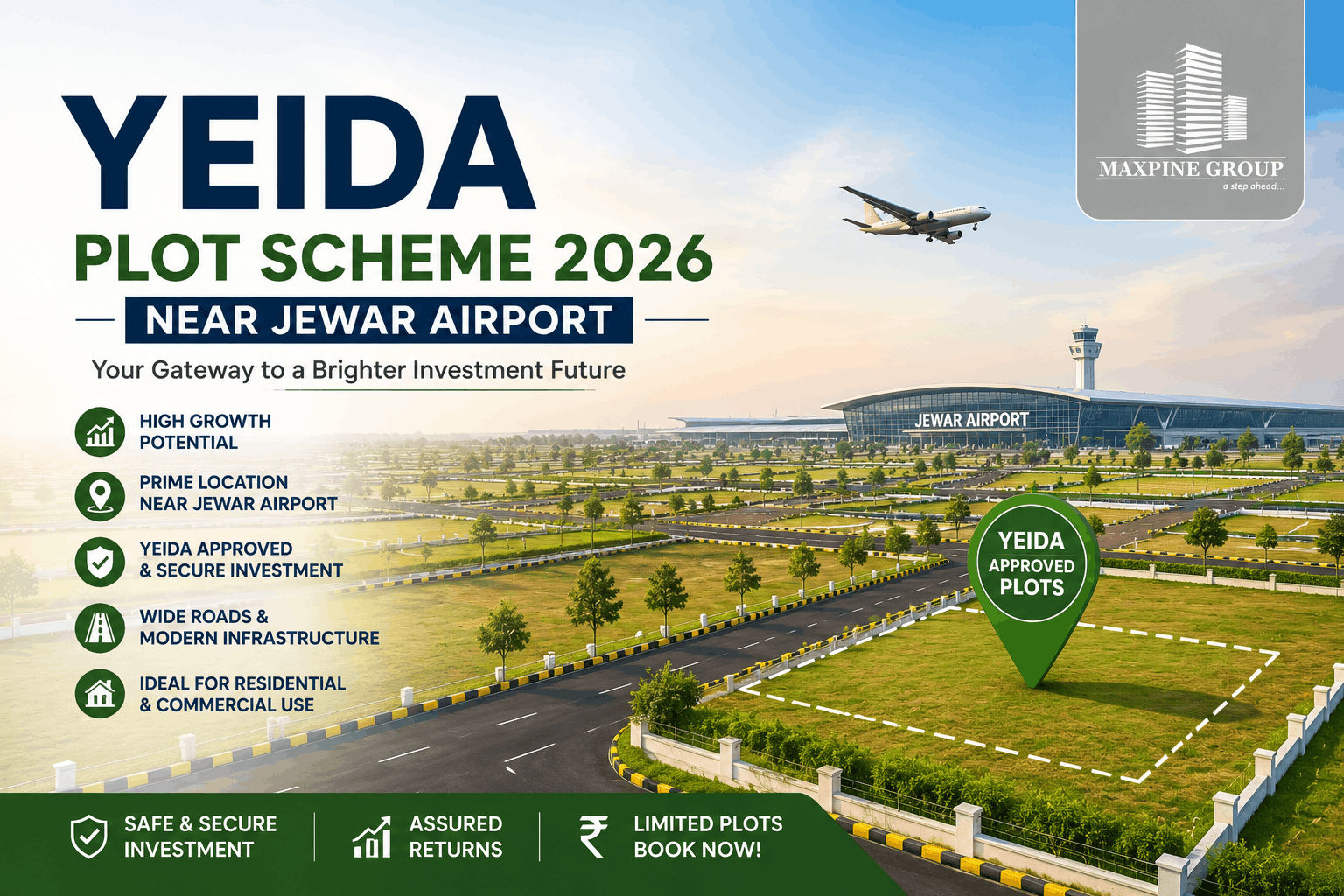 YEIDA Plot Scheme 2026 Near Jewar Airport: Sectors, Price & How to Apply