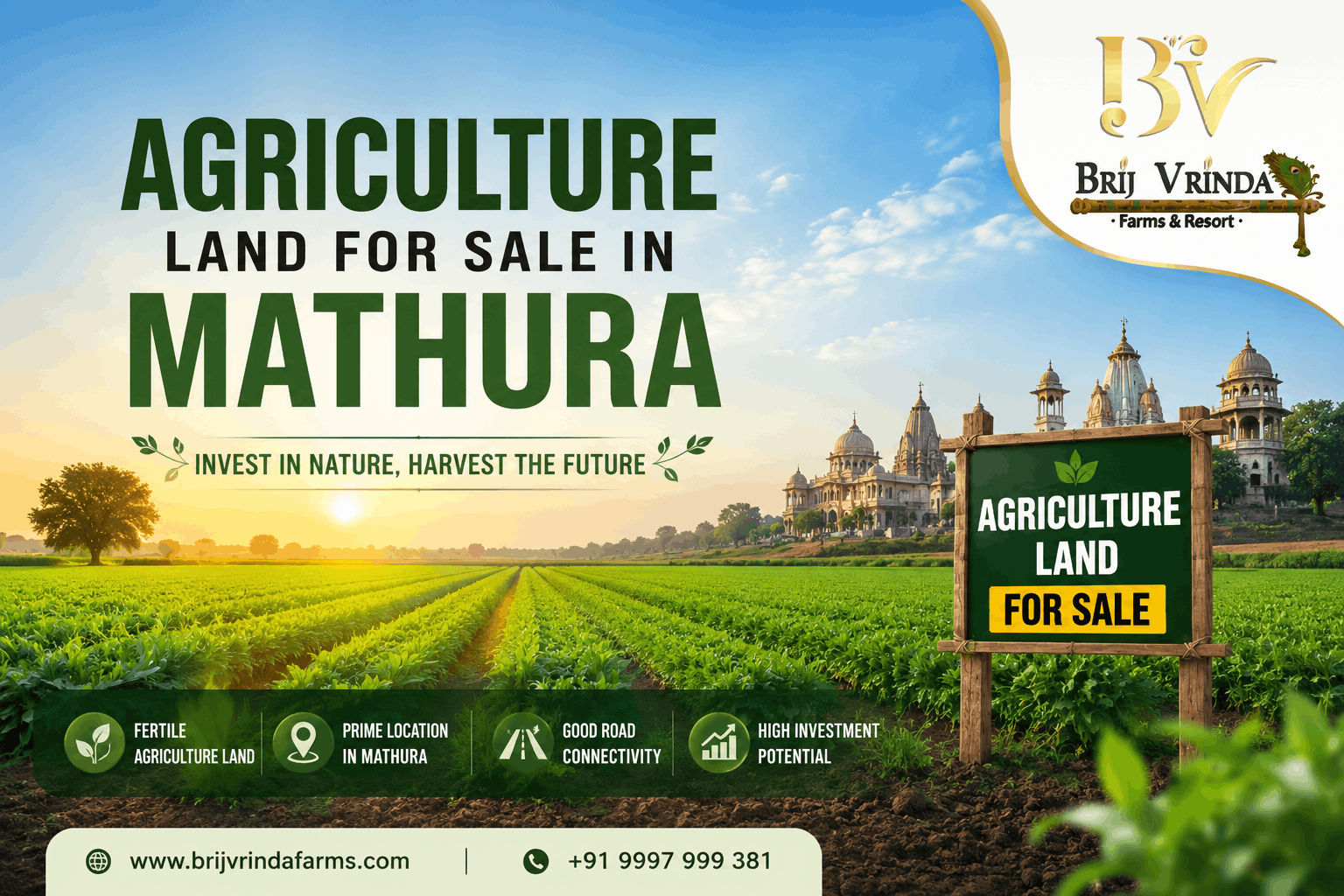 Agriculture Land for Sale in Mathura — Complete Buying Guide (2026)