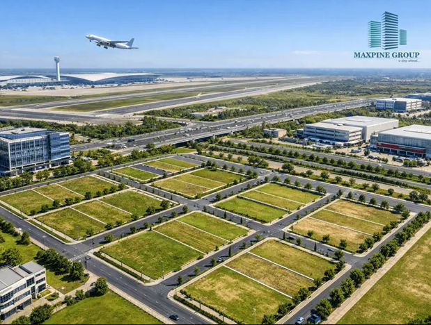 Commercial Plot Near Jewar Airport – High-Growth Business Land Investment