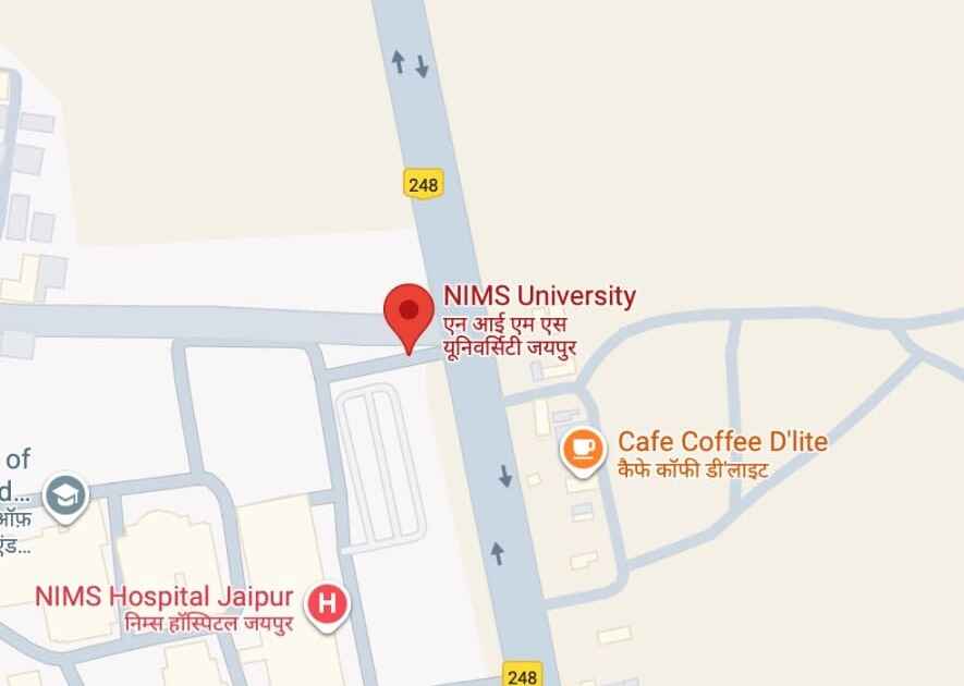 NIMS University map preview