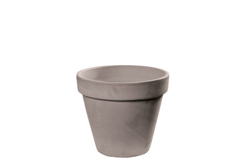 produktbild för Terracotta Greige Kruka 012742 Ø27x23,2cm Grå