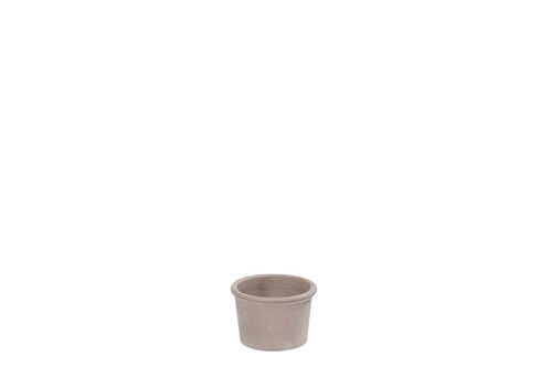 produktbild för Terracotta Greige 131142 Cilindro Ø11x7,5cm Grå