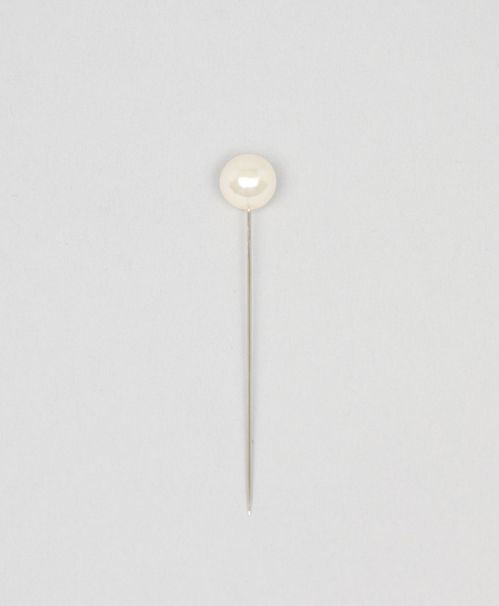 produktbild för Pynt Nål/Pärla Ivory 1cm 50st 1355-05