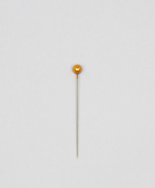 produktbild för Pynt Nål/Pärla Guld 6mm 100st 1354-09