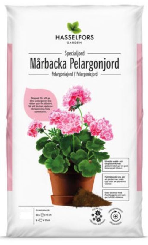 produktbild för Jord/Mårbacka Pelargonjord 15 L Hasselfors