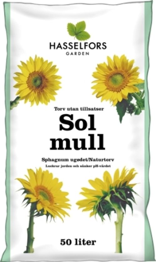 produktbild för Solmull 50 L Naturell torv