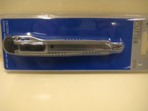 produktbild för Brytbladskniv 9 Mm Med 2 Extra Blad