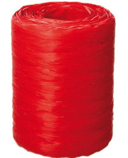 produktbild för Bast Raph-Line Röd 10 Mm 200 M/Rl