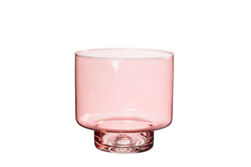 produktbild för Vilis Glas Kruka 952525  13D 12H Rosa