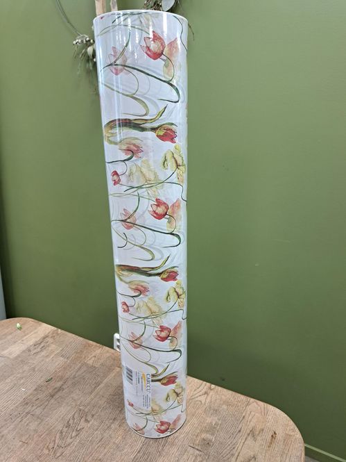 produktbild för Blompapper Rulle Blossom vit  610038  40gr  8kg