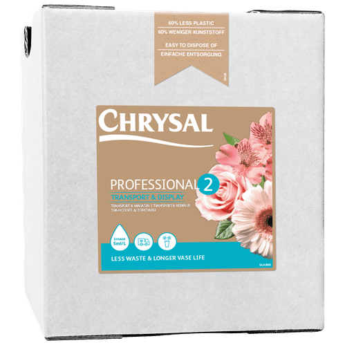 produktbild för Chrysal Prof. 2 Florist Bag-In-Box 1*10L 5ml/L INT