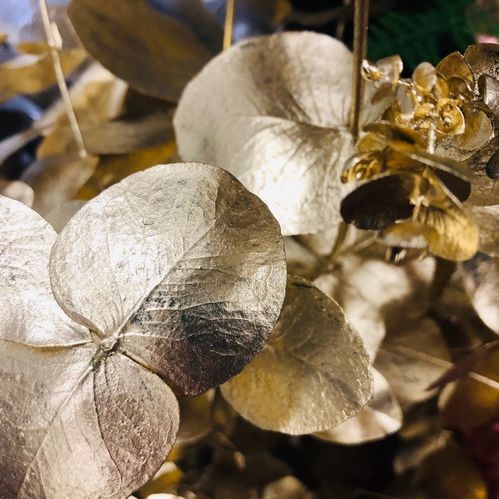 GRÖNT POPPEL FÄRGAD GULD