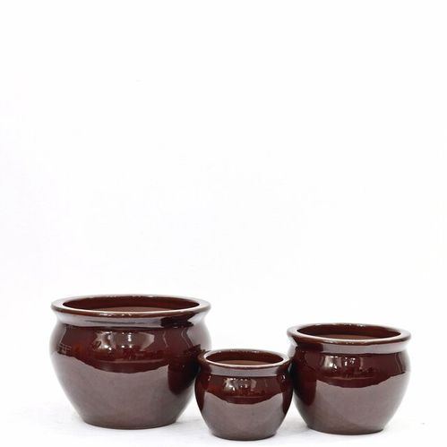 GUS 99857 BLANKA LÅG 3-SET BRUN