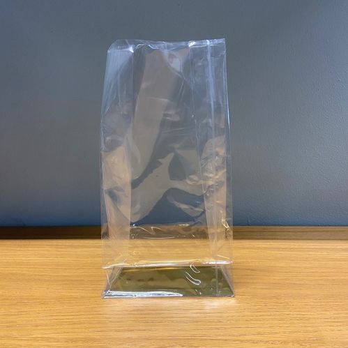 PP 183174 PÅSE M FYRKANTSBOTTEN GULD 140x70x270