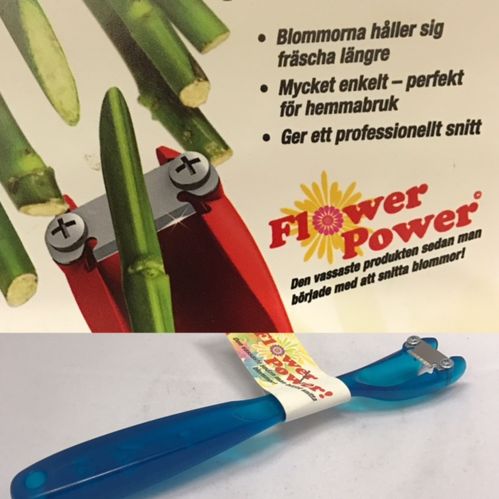 KNIV FLOWER POWER MIX FÄRGER 12-PACK