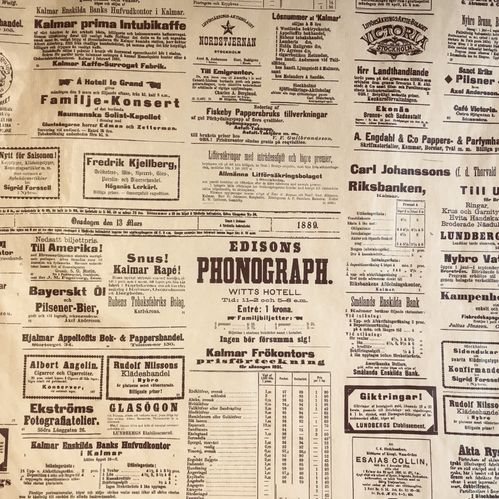 PAPPER GAMLA KALMAR 8 KG (TIDNING)